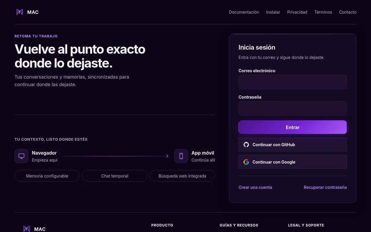 Captura de pantalla de CDOR Online